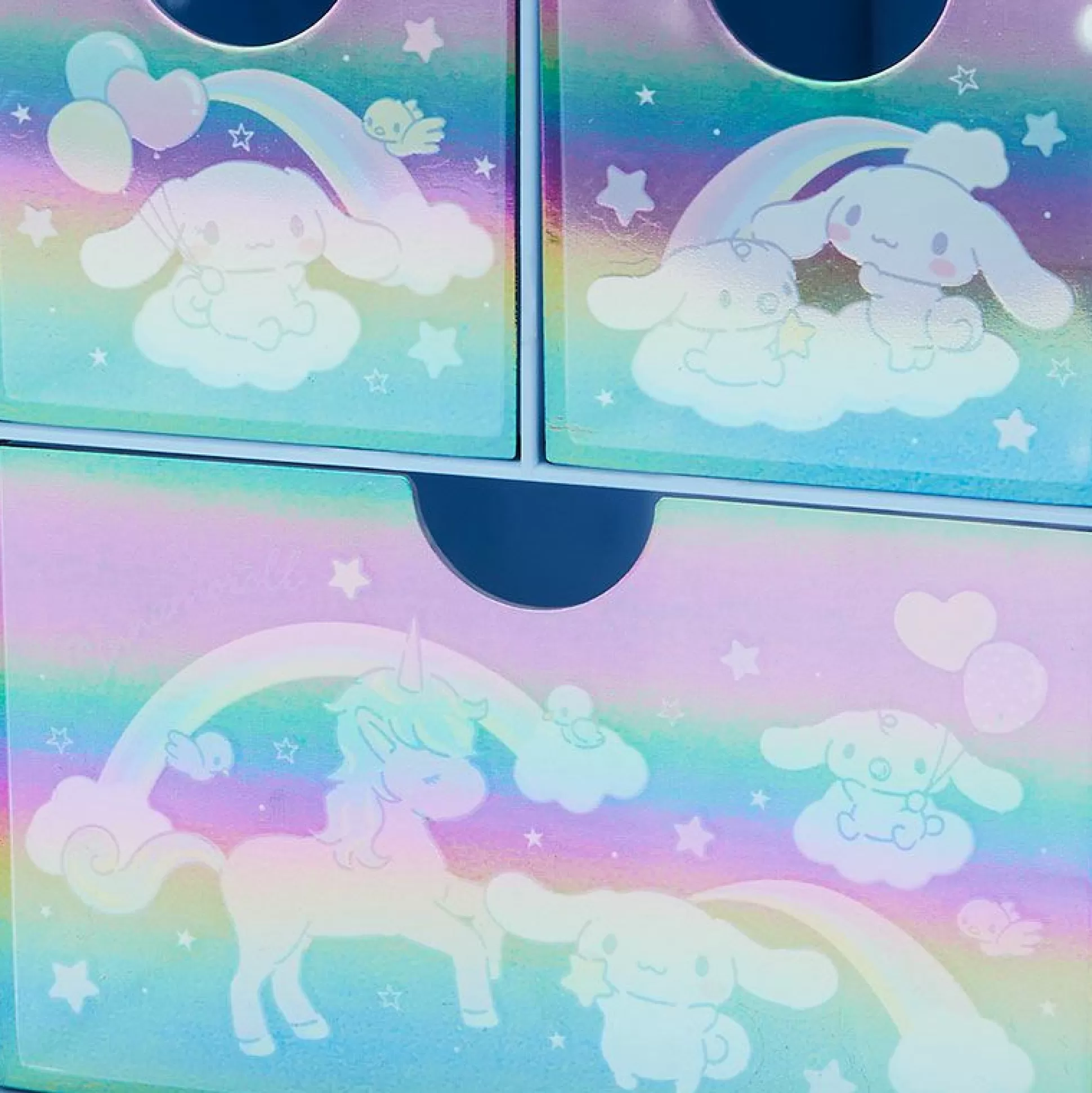 Cinnamoroll Mini Storage Chest (Glossy Aurora Series)^Japan Original Outlet