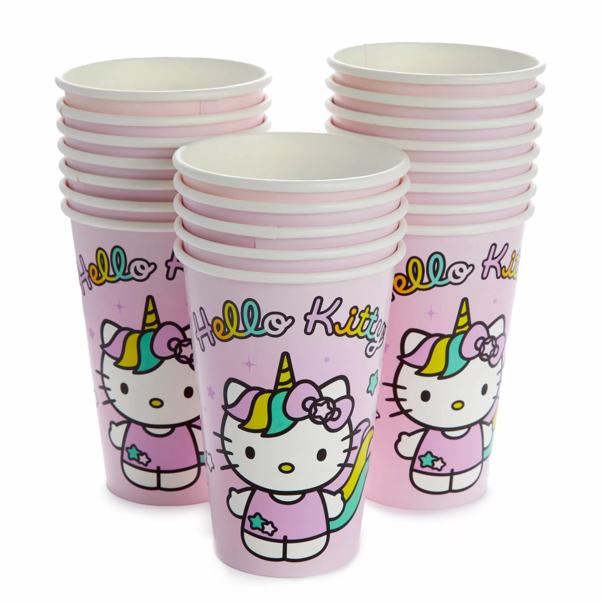 Hello Kitty Unicorn Rainbow 60-Pc Party Pack^Silver Buffalo LLC Online