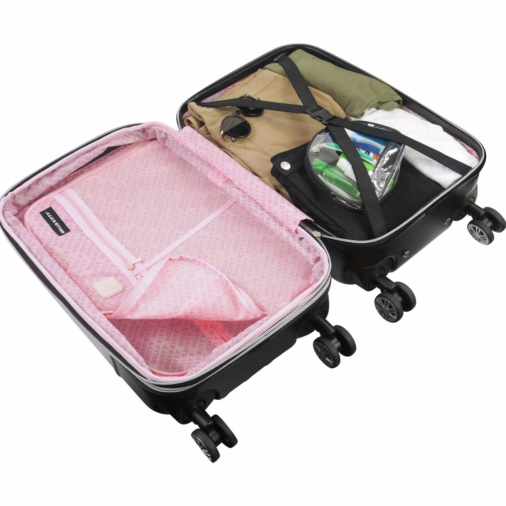 Hello Kitty X Ful 21" Hardshell Carry-On Luggage In Black^Concept 1 Cheap
