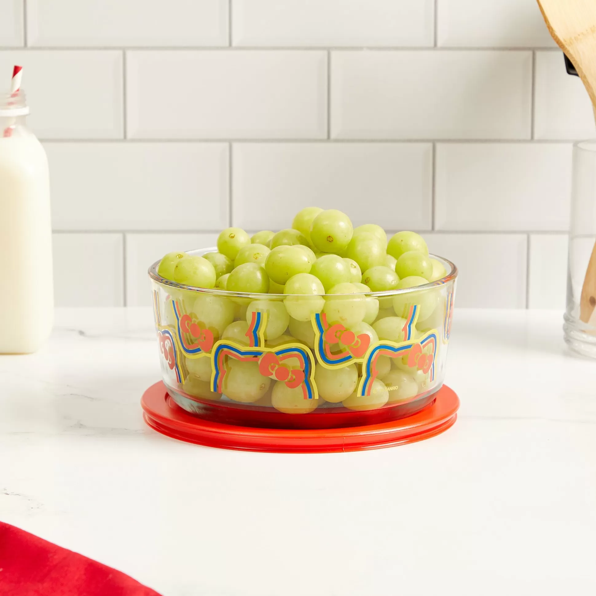 Hello Kitty X Pyrex Cheerful Vibes Glass Storage Containers (Set Of 3)^Instant Brands Cheap