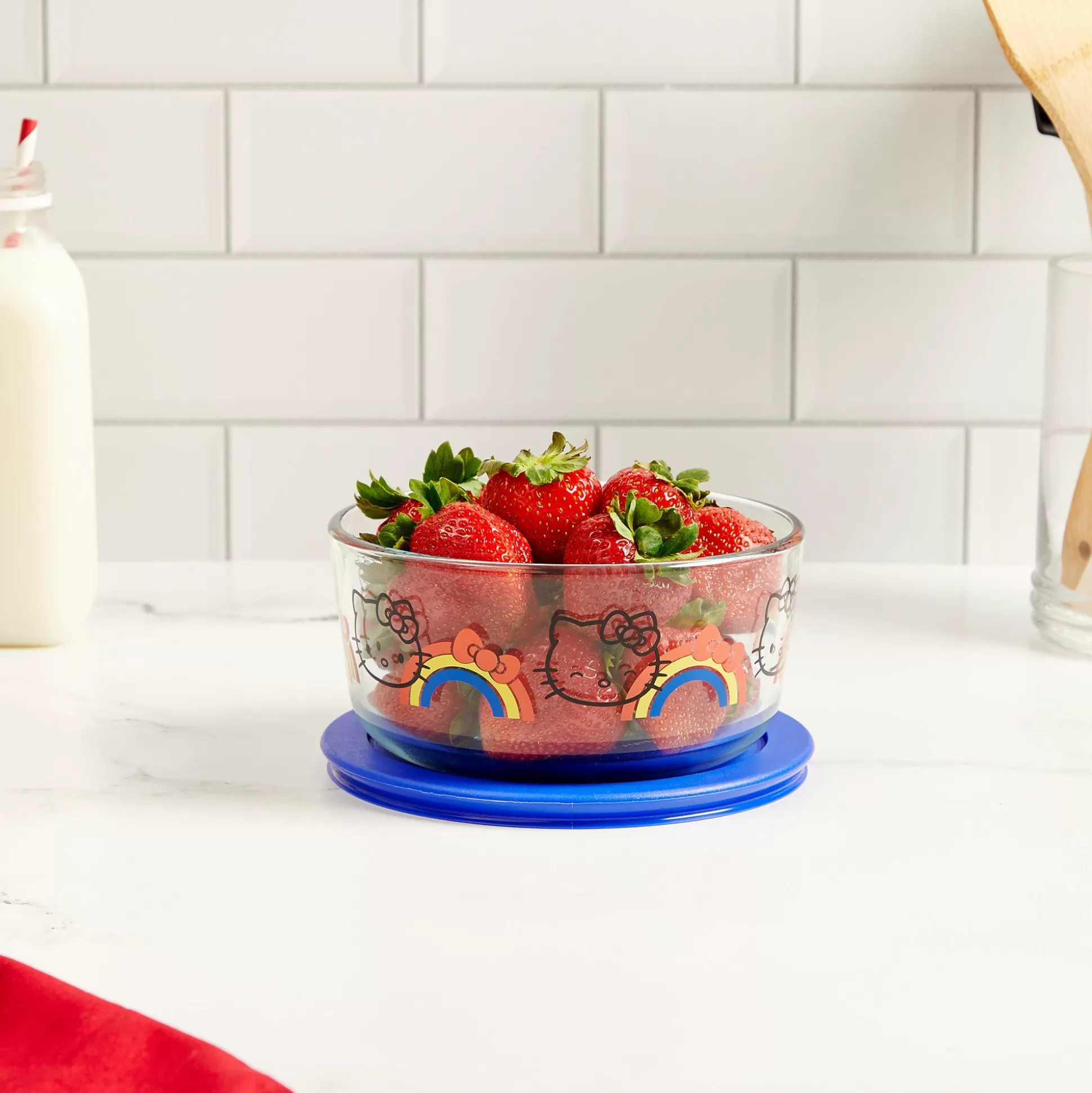 Hello Kitty X Pyrex Cheerful Vibes Glass Storage Containers (Set Of 3)^Instant Brands Cheap