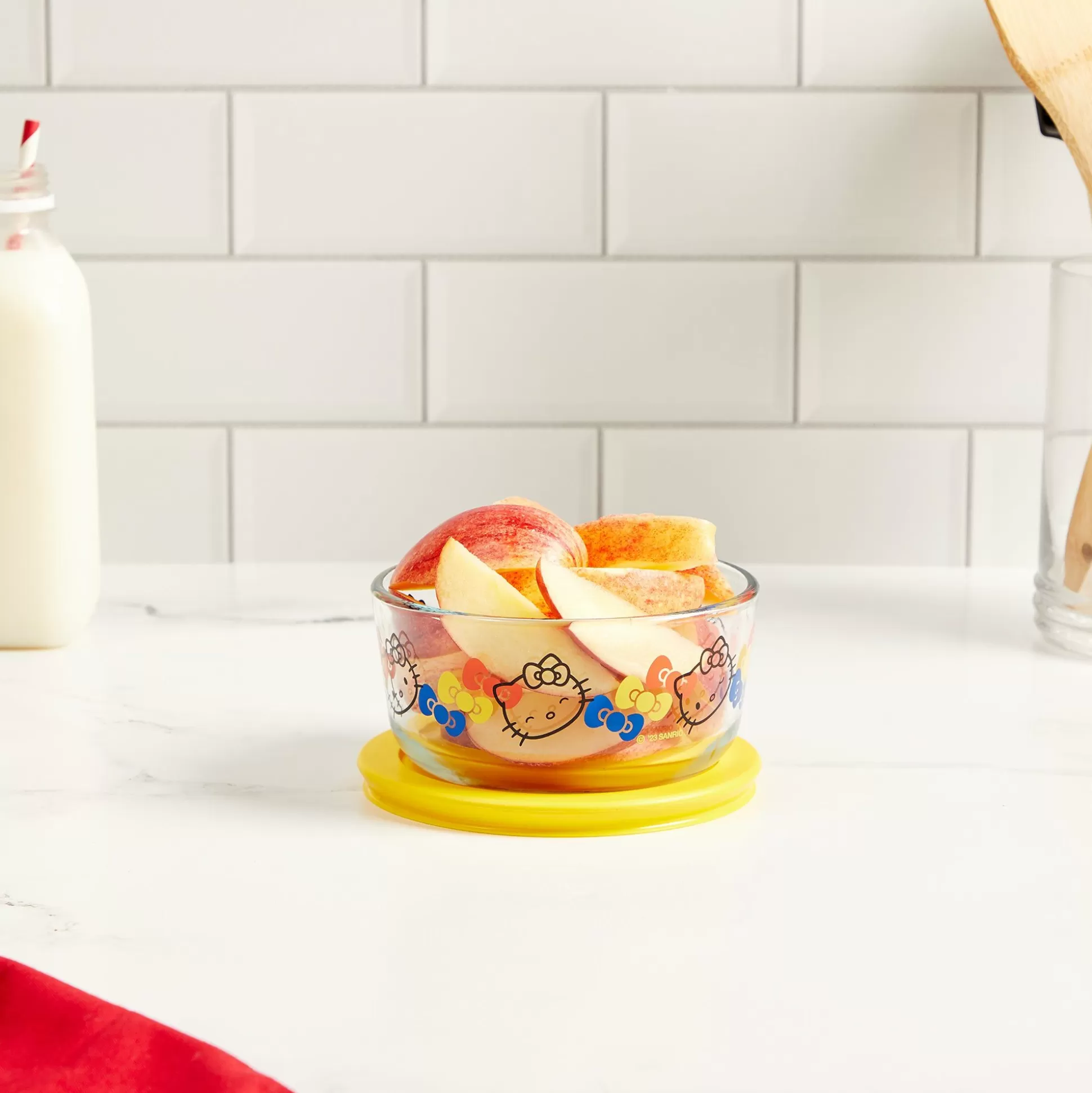 Hello Kitty X Pyrex Cheerful Vibes Glass Storage Containers (Set Of 3)^Instant Brands Cheap