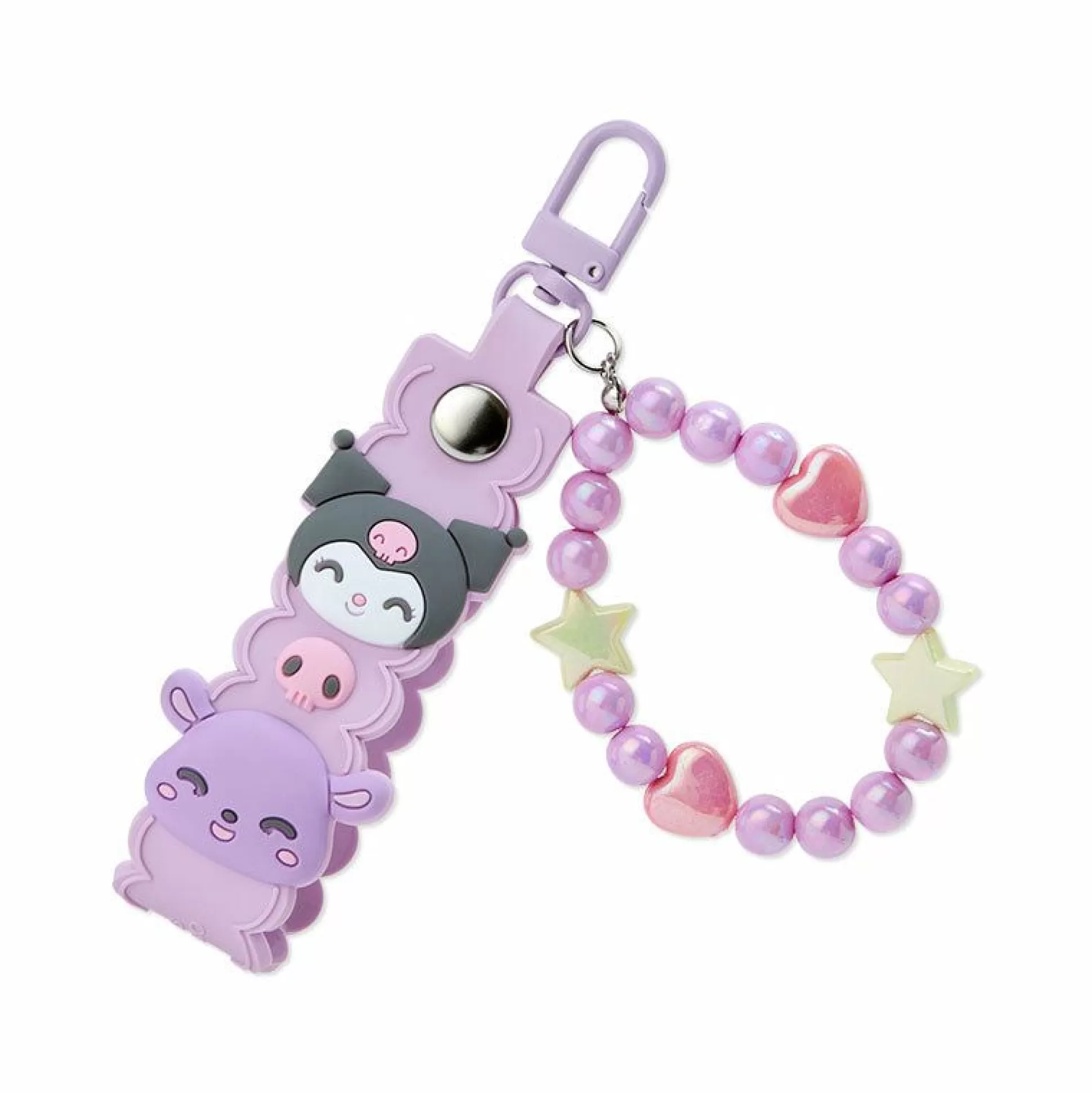 Kuromi Beaded Keychain^Japan Original Flash Sale