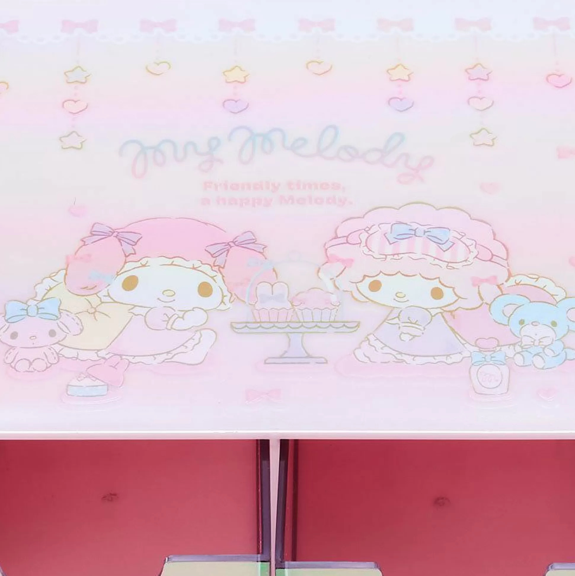 My Melody Mini Storage Chest (Glossy Aurora Series)^Japan Original Sale